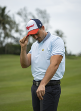 MONOGRAM BABY BLUE POLO