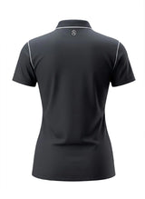 TOUR111 BLACK WOMEN POLO