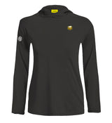 BLACK PERFORMANCE LIGHT HOODIE WOMEN