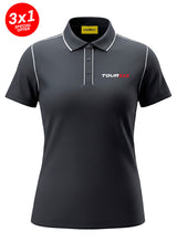 TOUR111 BLACK WOMEN POLO