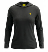 BLACK PERFORMANCE LIGHT HOODIE WOMEN