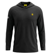 BLACK PERFORMANCE LIGHT HOODIE