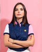 NAVY BLUE PIQUE WOMEN