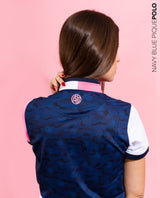 NAVY BLUE PIQUE WOMEN