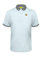 MONOGRAM BABY BLUE POLO