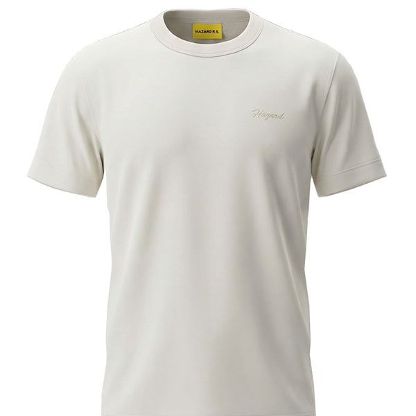 ESSENTIAL TEE OFF WHITE – HAZARD ROUGH SOCIETY