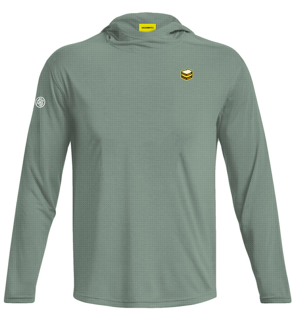 PISTACHIO PERFORMANCE LIGHT HOODIE