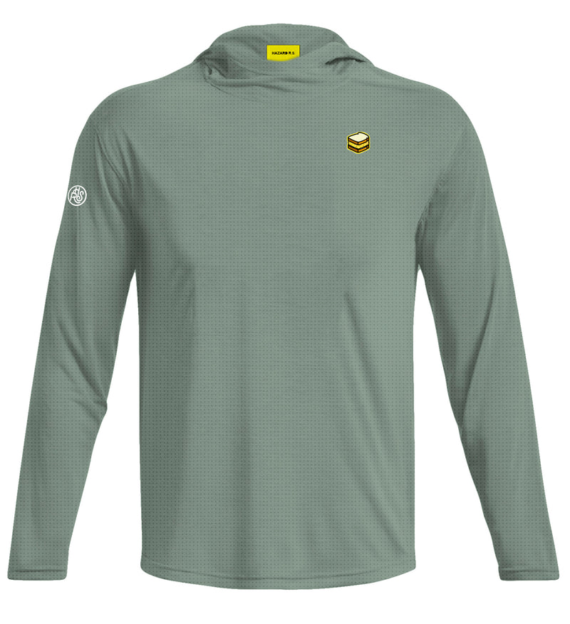 PISTACHIO PERFORMANCE LIGHT HOODIE KIDS