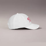 WHITE HEART TEE HAT