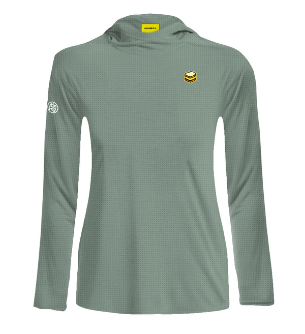 PISTACHIO PERFORMANCE LIGHT HOODIE WOMEN