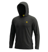 BLACK PERFORMANCE LIGHT HOODIE