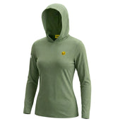 PISTACHIO PERFORMANCE LIGHT HOODIE WOMEN