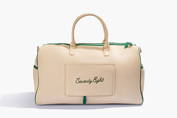CLUB 78 BEIGE DUFFLE BAG – HAZARD ROUGH SOCIETY