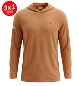 MOCHA PERFORMANCE LIGHT HOODIE KIDS