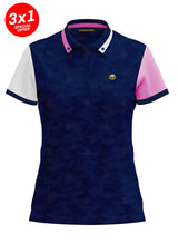 NAVY BLUE PIQUE WOMEN