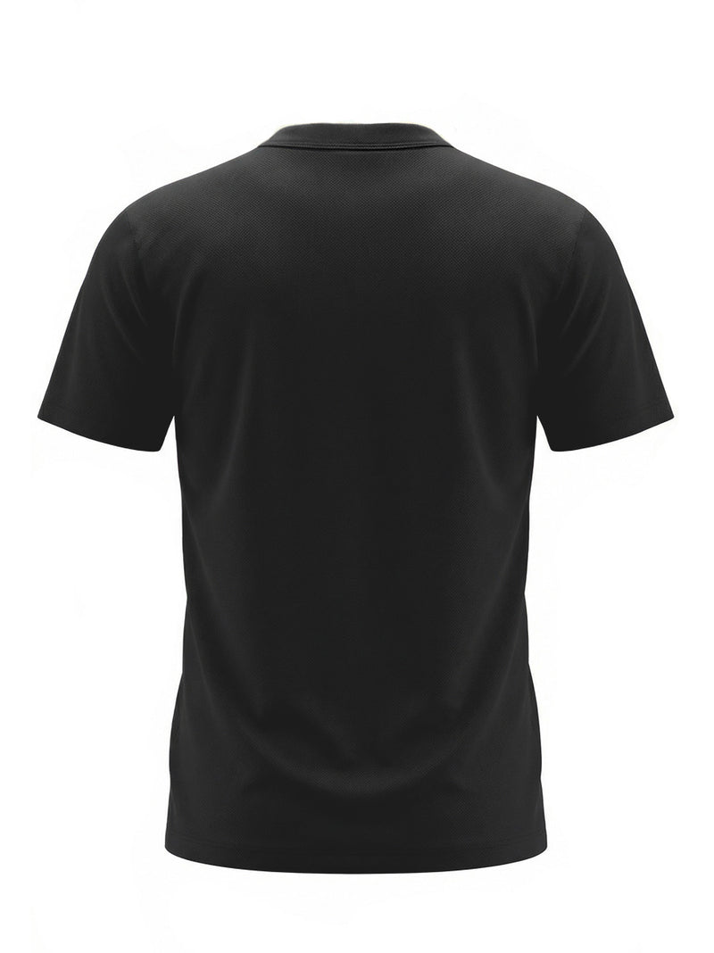 ESSENTIAL TEE BLACK – HAZARD ROUGH SOCIETY