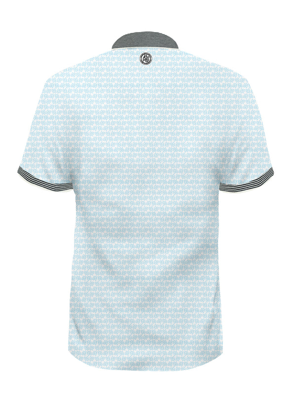 MONOGRAM BABY BLUE POLO