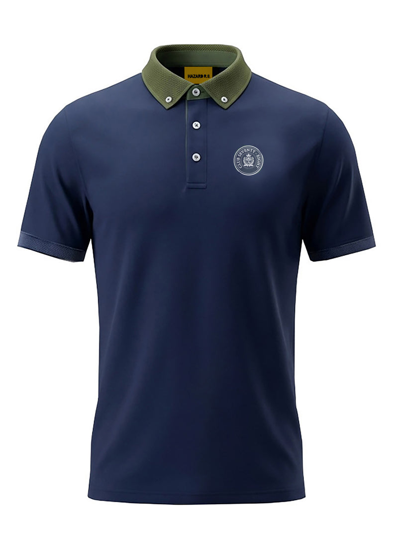 CLUB 78 NAVY POLO – HAZARD ROUGH SOCIETY