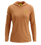 MOCHA PERFORMANCE LIGHT HOODIE WOMEN