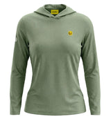 PISTACHIO PERFORMANCE LIGHT HOODIE WOMEN