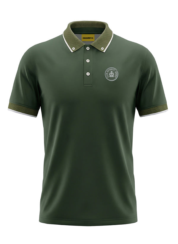 CLUB 78 GREEN POLO – HAZARD ROUGH SOCIETY