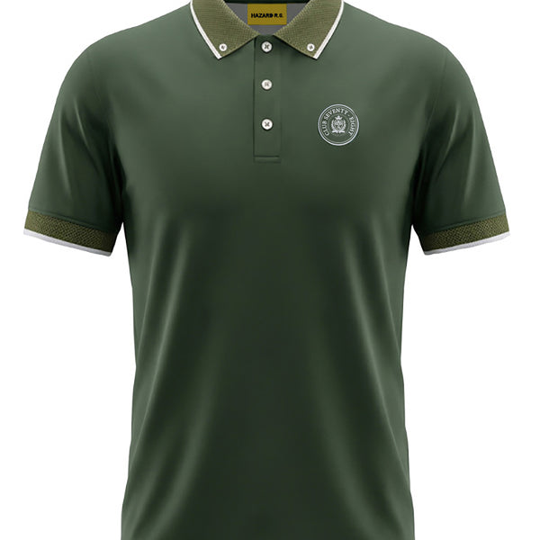 CLUB 78 GREEN POLO – HAZARD ROUGH SOCIETY