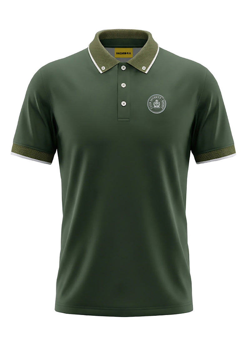 CLUB 78 GREEN POLO – HAZARD ROUGH SOCIETY