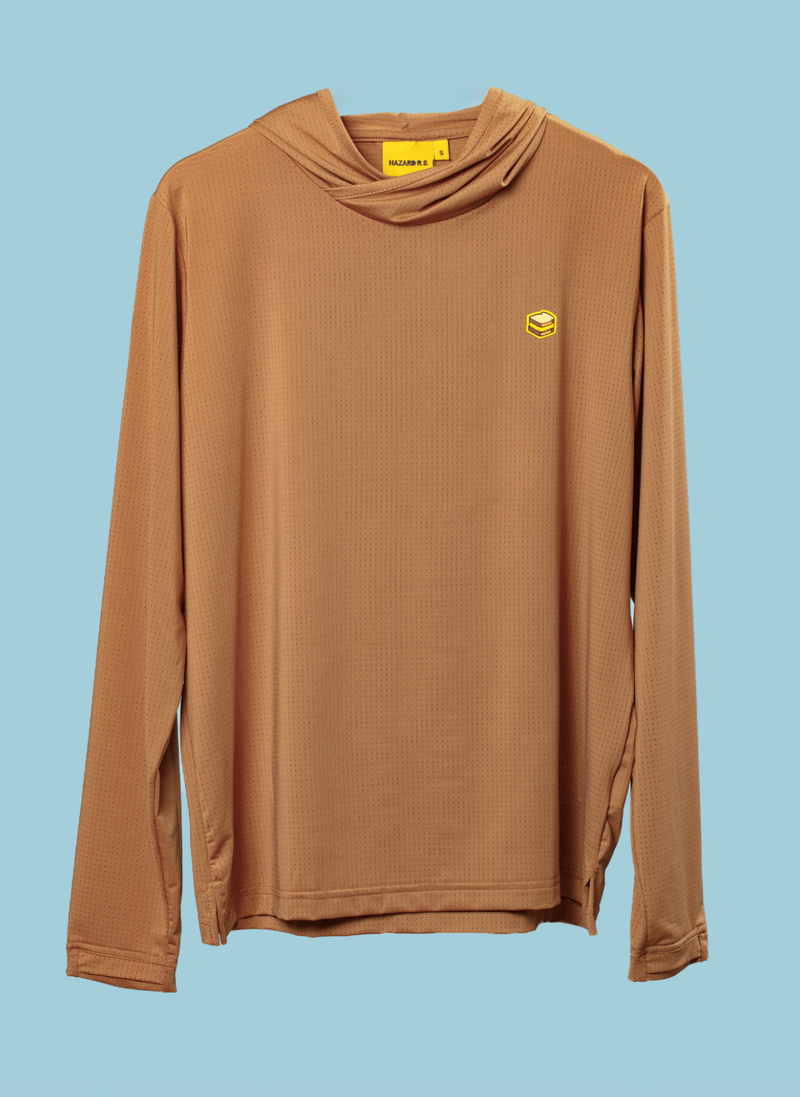 MOCHA PERFORMANCE LIGHT HOODIE WOMEN