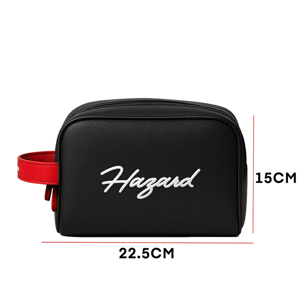 HAZARD POUCH BLACK BAG – HAZARD ROUGH SOCIETY