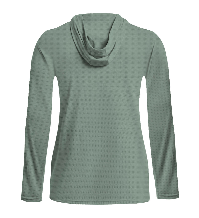 PISTACHIO PERFORMANCE LIGHT HOODIE WOMEN